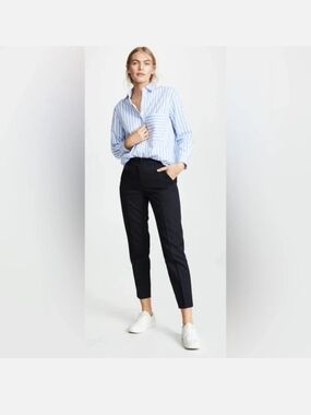 AYR The Deep End Striped Button isDown Shirt Women XS Cotton Long Sleeve Top